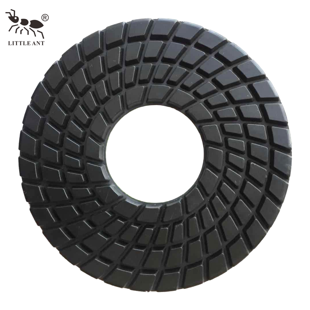 Küçük karınca 250mm 10 inç reçine zemin parlatma pedi Spiral Güç aleti Granit Mermer Terazzo Kuvars