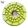 Küçük Ant 5 "125mm Salyangoz Kilit Reçine Zemin Pilising Ped PVC Destekli Islak Kullanım 5inç Granit Mermer Terazzo Kuvars