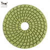 Küçük Ant 3inch 4inch 7inch Elmas Spirl Islak Reçine Parlatma Pedleri Beton Taş Granit Kuvars Terazzo Tezgahı İçin Gerçek Renk
