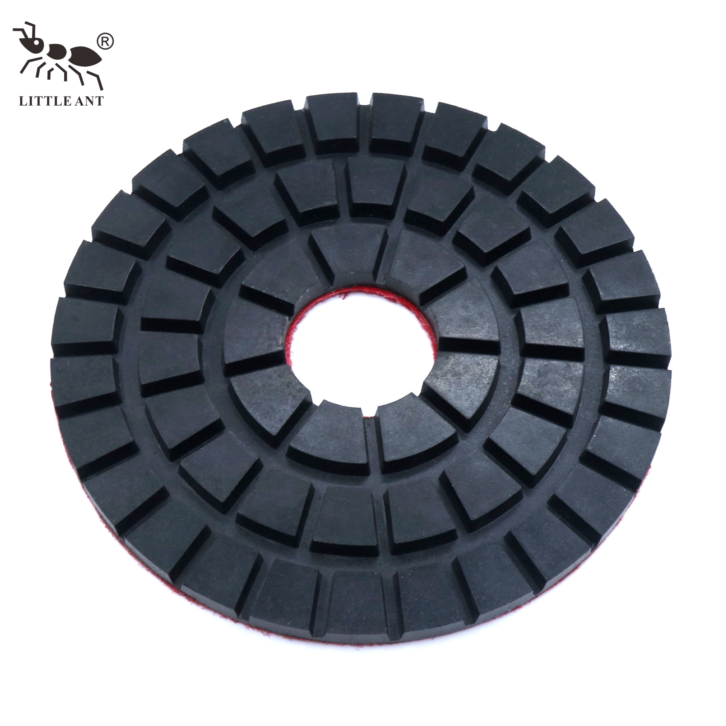 Küçük karınca 230mm 9 inç reçine zemin parlatma ped ağır hizmet parlatma makinesi granit mermer terazzo kuvars