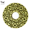 Küçük Ant Salyangoz Kiliti 5inch 125mm Reçine Kenar Pilishing Pad ile PVC Backer Granit Mermer Terazzo Kuvars