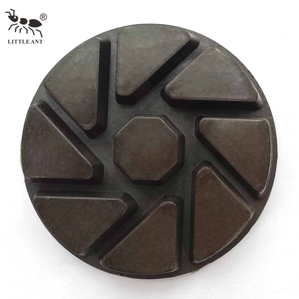 KÜÇÜK KARINCA YENI 3 inç Tornado Elmas Beton Zemin Parlatma Pedleri Carborundum Zımpara Zemin için