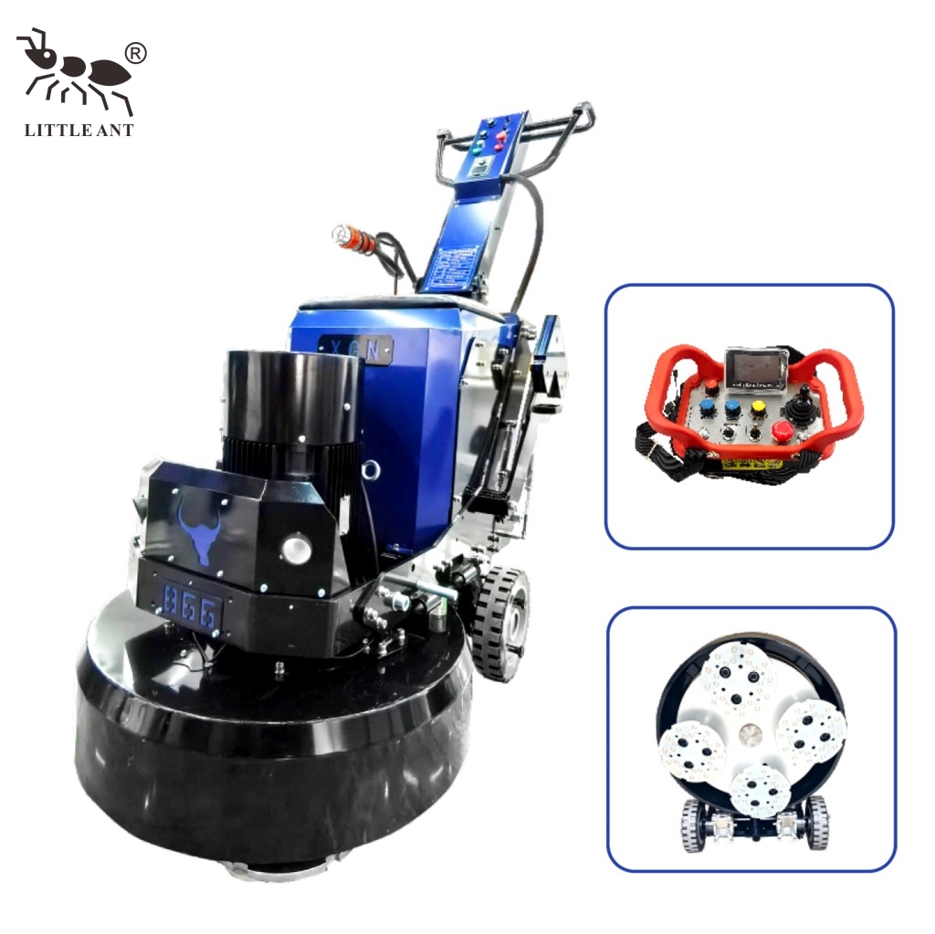 LITTLE ANT Akıllı Çift Sürücülü Büyük Uzaktan Kumandalı Taşlama Makinesi XGN-866