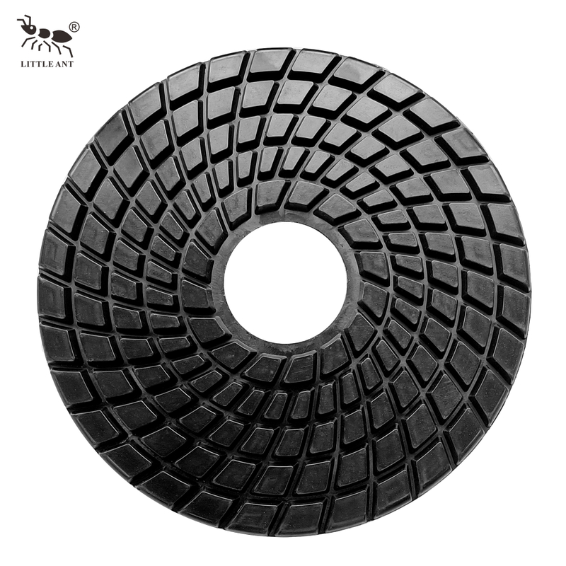 KÜÇÜK ANT 300mm 12 inç Reçine Zemin Parlatma Pedi Islak Granit Mermer Terrazzo Kuvars Beton için