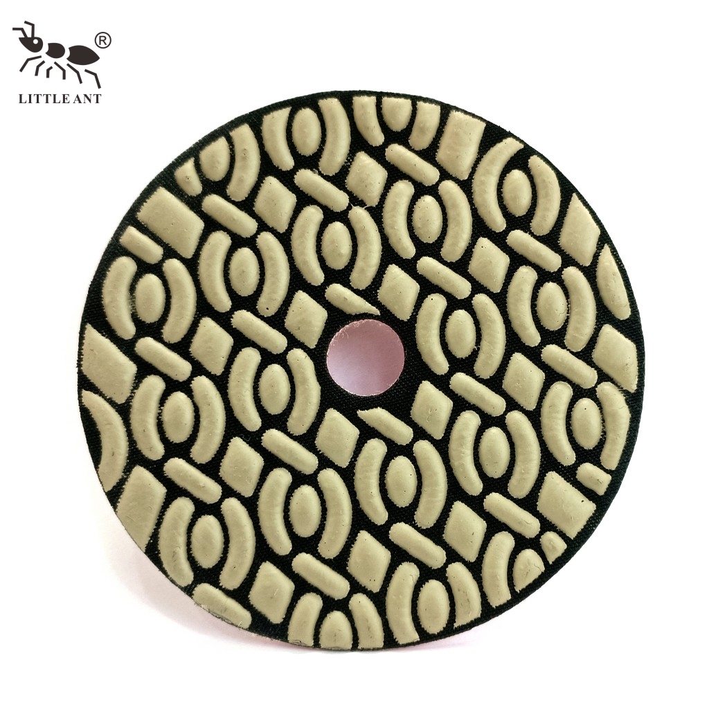 Kumtaşı Granit Mermer Terazzo Kuvars için Küçük Ant 4inch 100mm Kuru Parlatma Ped
