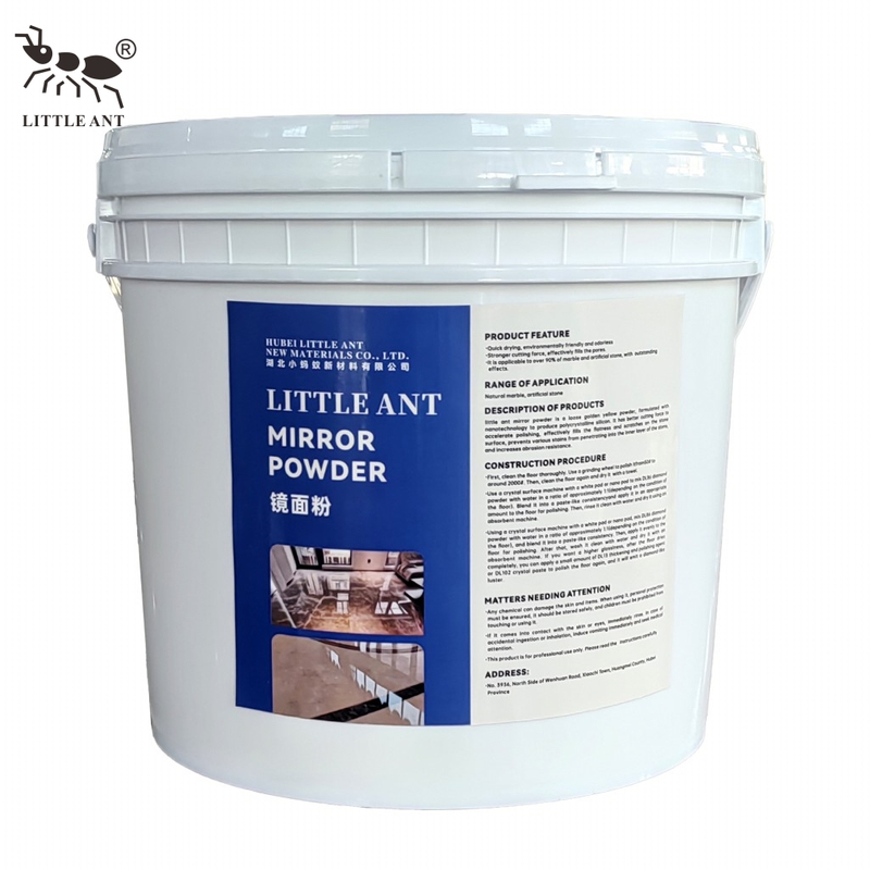 LITTLE ANT Mermer Granit Terrazzo Zemin Kaplama için Taş Ayna Parlatma Tozu