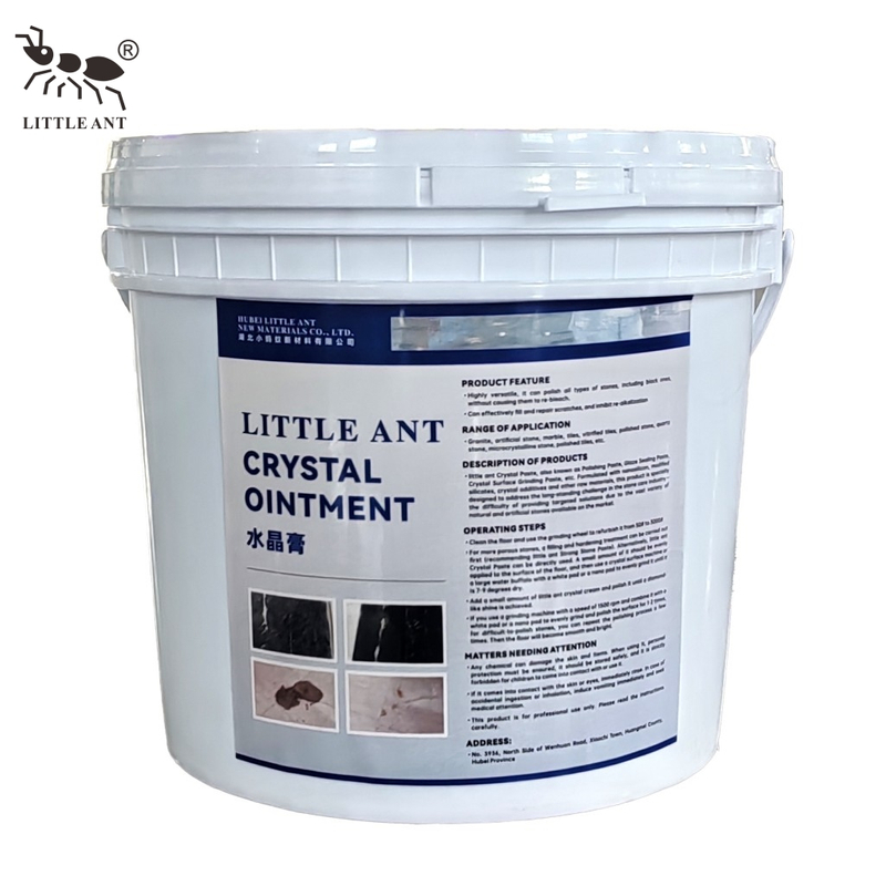 LITTLE ANT Taş Kristal Mermer Granit Parlatma Macunu Terrazzo Zemin Parlatıcı Kaplama