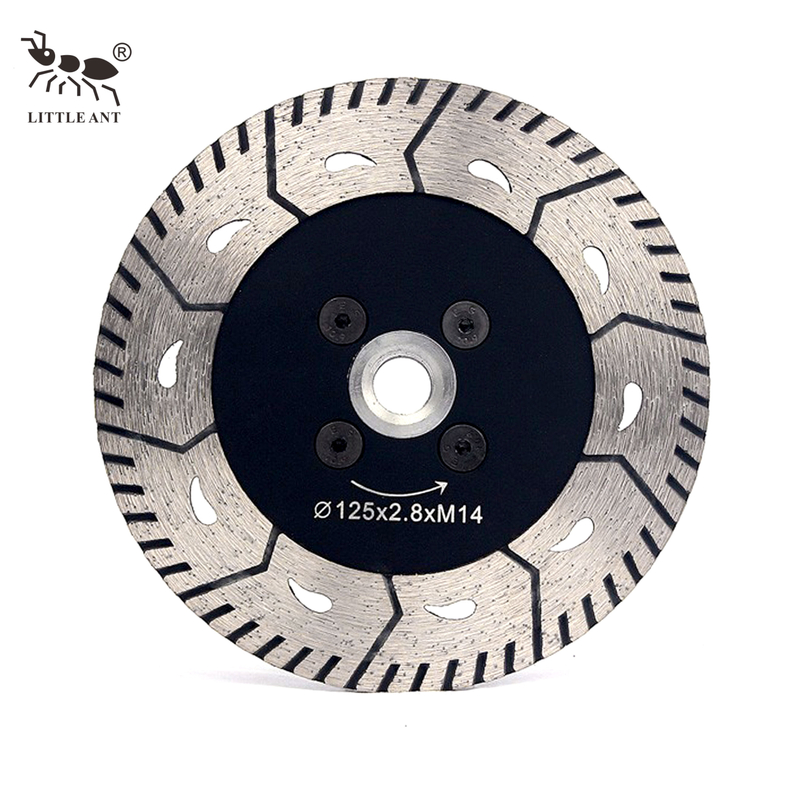 LITTLE ANT Hepsi Bir Arada 115 125 Mm Elmas Turbo Kesim Taşlama Diski Granit Kumtaşı Beton için Testere Bıçağı